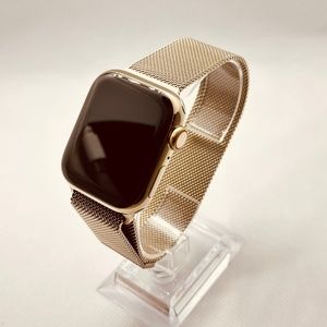 Apple Watch Series 8 GPS + Cellular, 41mm Gold Stainless Steel no band